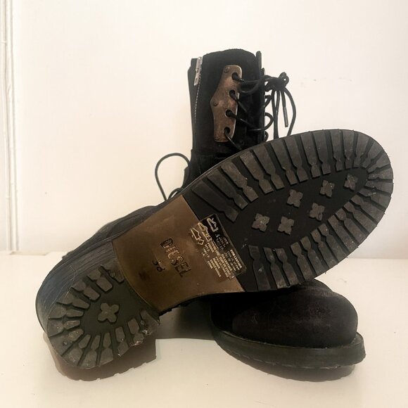 DIESEL Suede boots - Size 38 - Picture 2 of 9